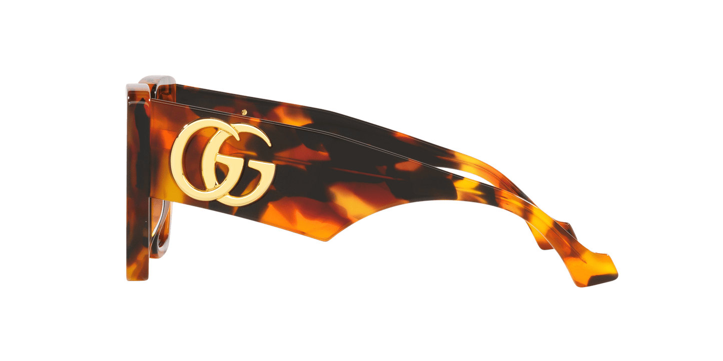 Gucci Tortoise-Brown Sunglasses | GUCCI GG0956S Tortoise-Brown