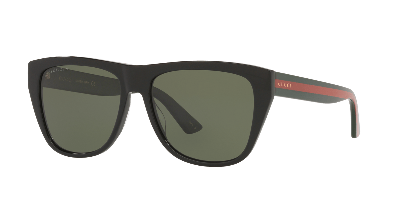 משקפי שמש של גוצ'י שחור-ירוק | GUCCI GG0926S Black-Green