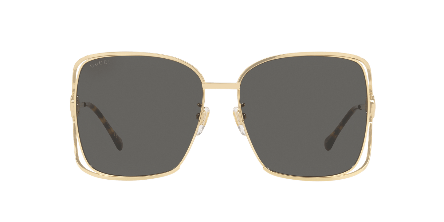 Gucci Gold-Grey Sunglasses | GUCCI GG1020S Gold-Grey
