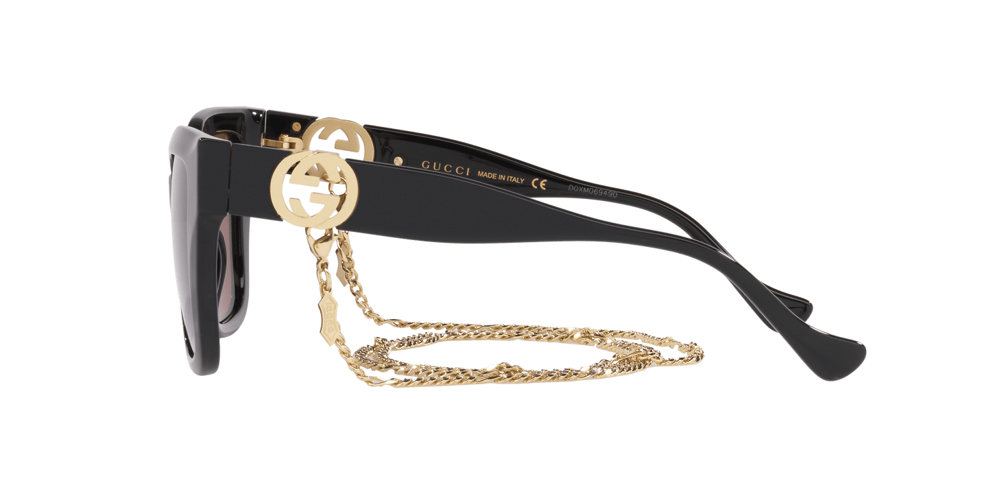 Gucci Sunglasses Black-Brown | GUCCI GG1023S Black-Brown