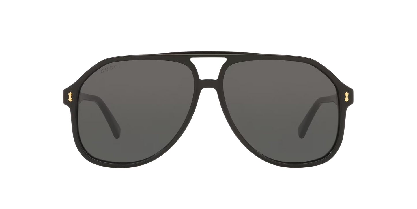 משקפי שמש של גוצ'י שחור-אפור | GUCCI GG1042S Black-Grey