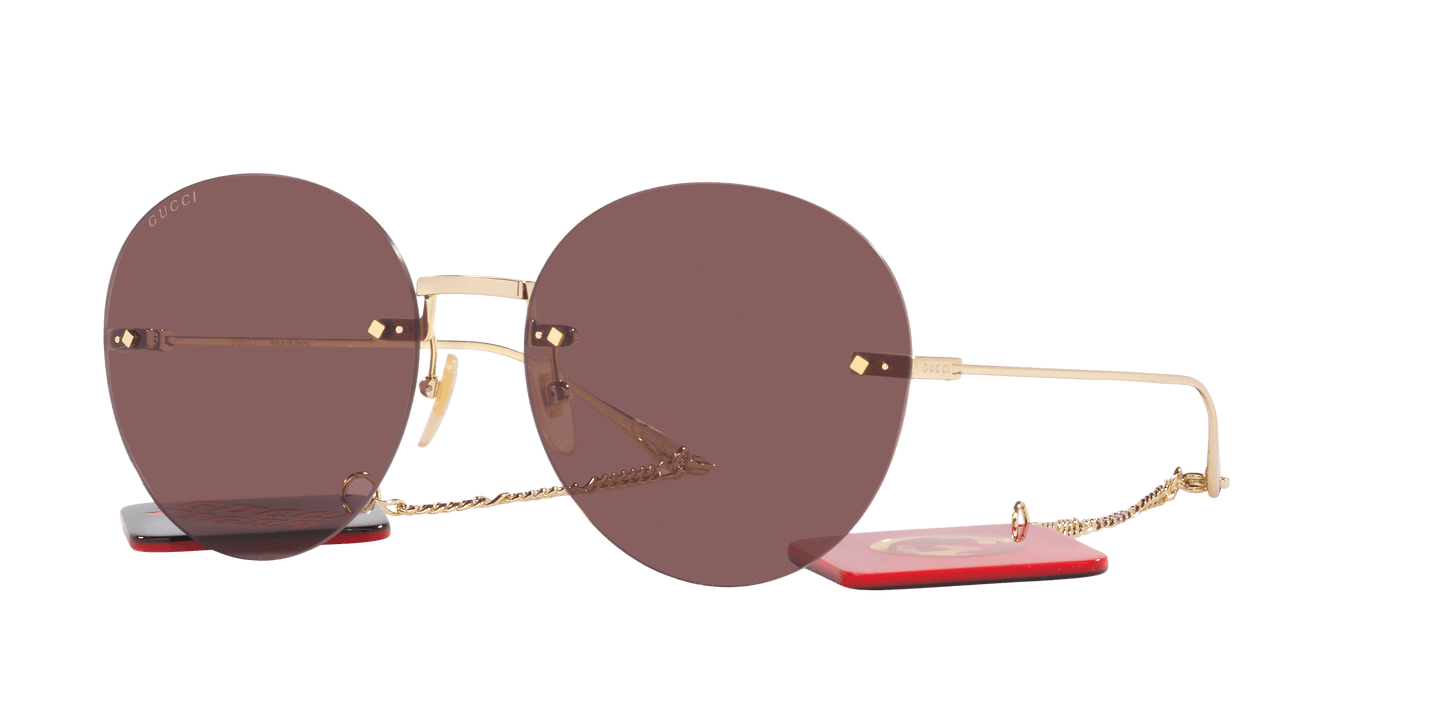 Gucci Sunglasses Gold-Brown | GUCCI GG1149S CNY Edition Gold-Brown