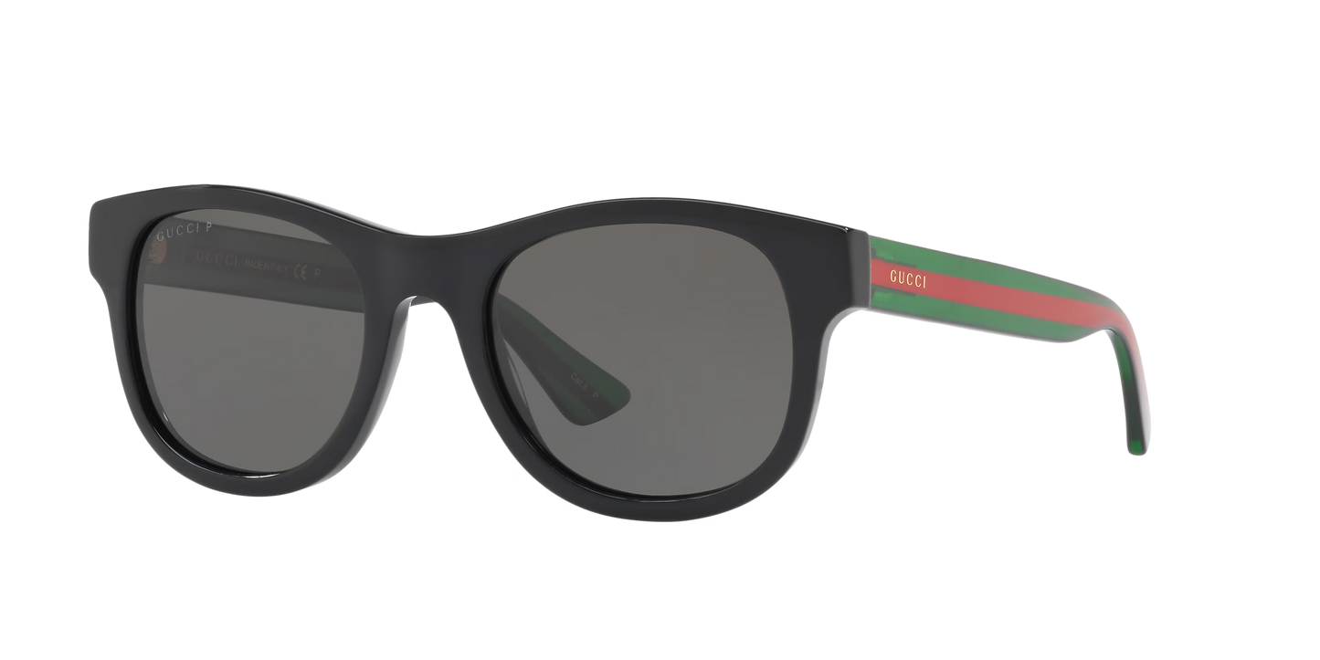 Gucci Sunglasses Black-Green | GUCCI GG0003SN Black-Green