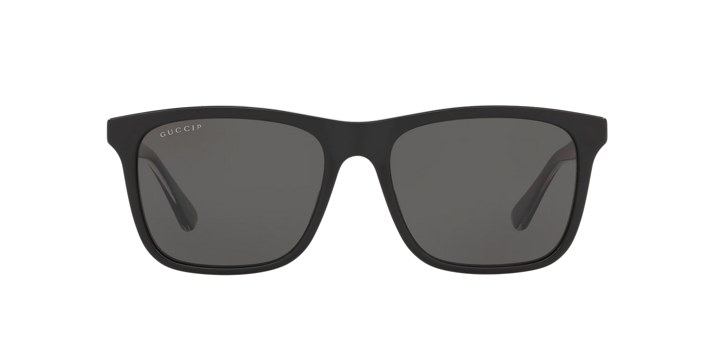 משקפי שמש של גוצ'י שחור-שחור | GUCCI GG0381SN Black-Black