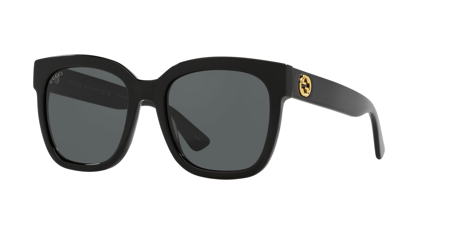 משקפי שמש של גוצ'י שחור | GUCCI GG0034SN Black