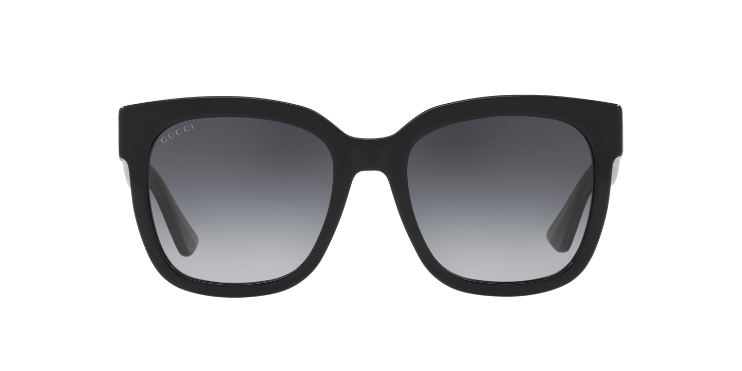 משקפי שמש של גוצ'י שחור-אפור | GUCCI GG0034SN Black-Grey