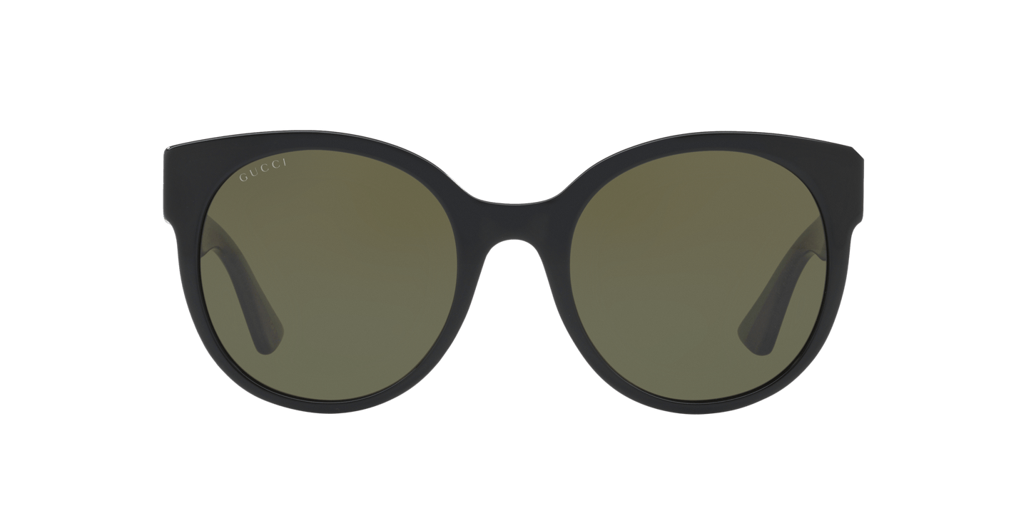 Gucci Sunglasses Black-Green | GUCCI GG0035SN Black-Green
