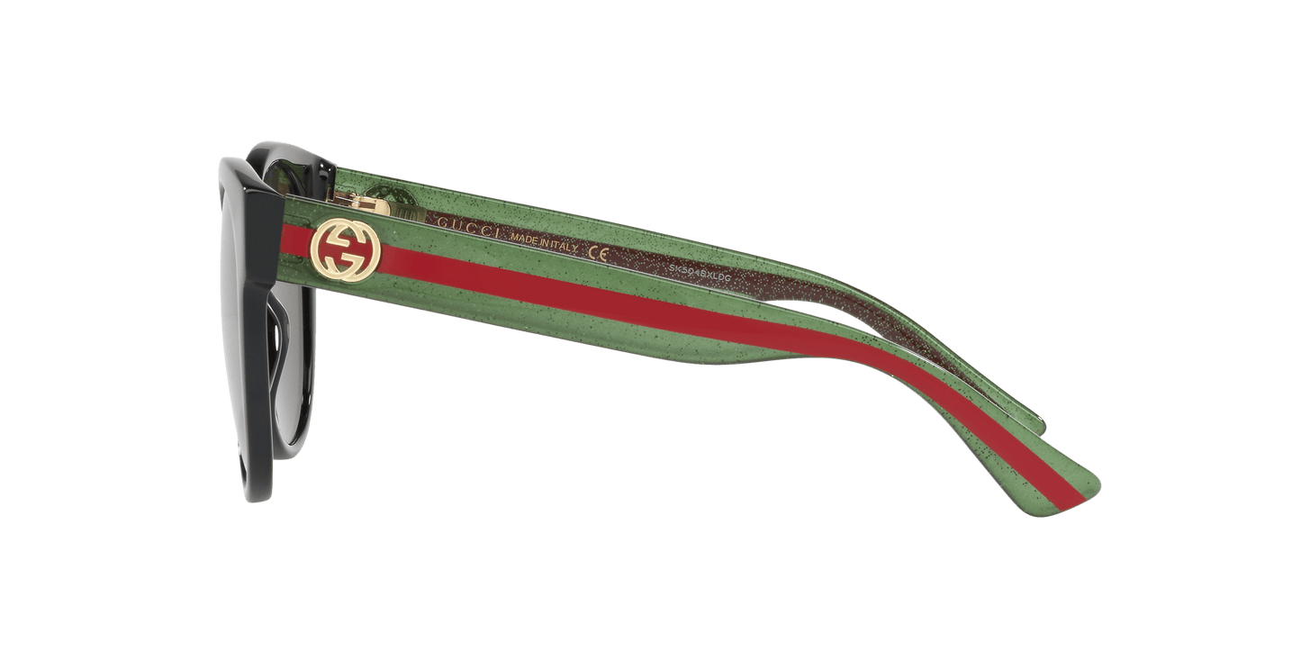 Gucci Sunglasses Black-Green | GUCCI GG0035SN Black-Green