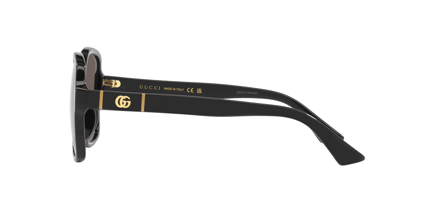 Gucci Sunglasses Black-Grey | GUCCI GG0765SA Black-Grey