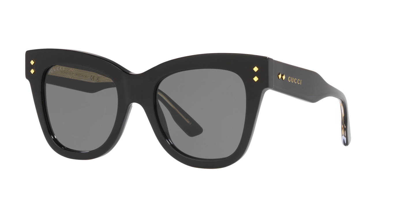 משקפי שמש של גוצ'י שחור-שחור | GUCCI GG1082S Black-Black