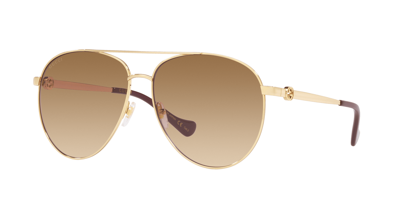 משקפי שמש גוצ'י זהב | GUCCI GG1088S Gold