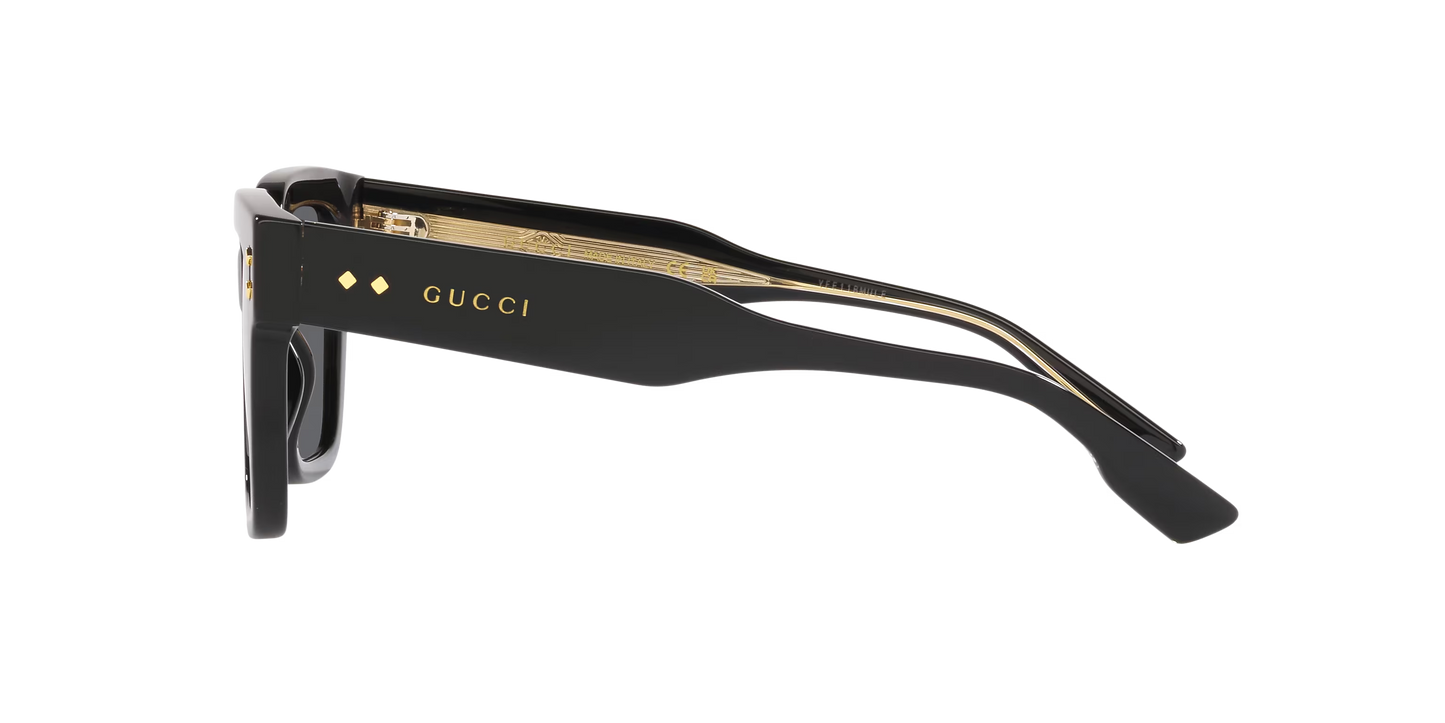 משקפי שמש של גוצ'י שחור-שחור | GUCCI GG1084S Black-Black