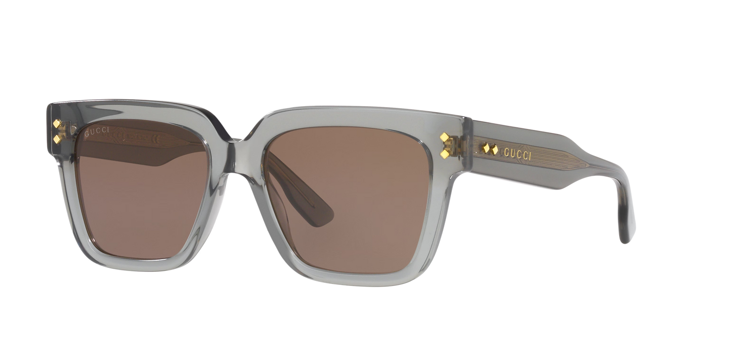 משקפי שמש של גוצ'י אפור-חום | GUCCI GG1084S Grey-Brown