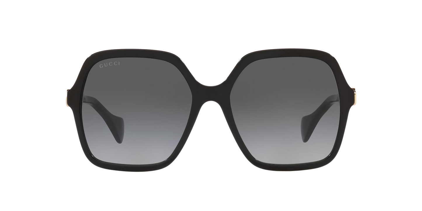 משקפי שמש של גוצ'י שחור-שחור | GUCCI GG1072SA Black-Black
