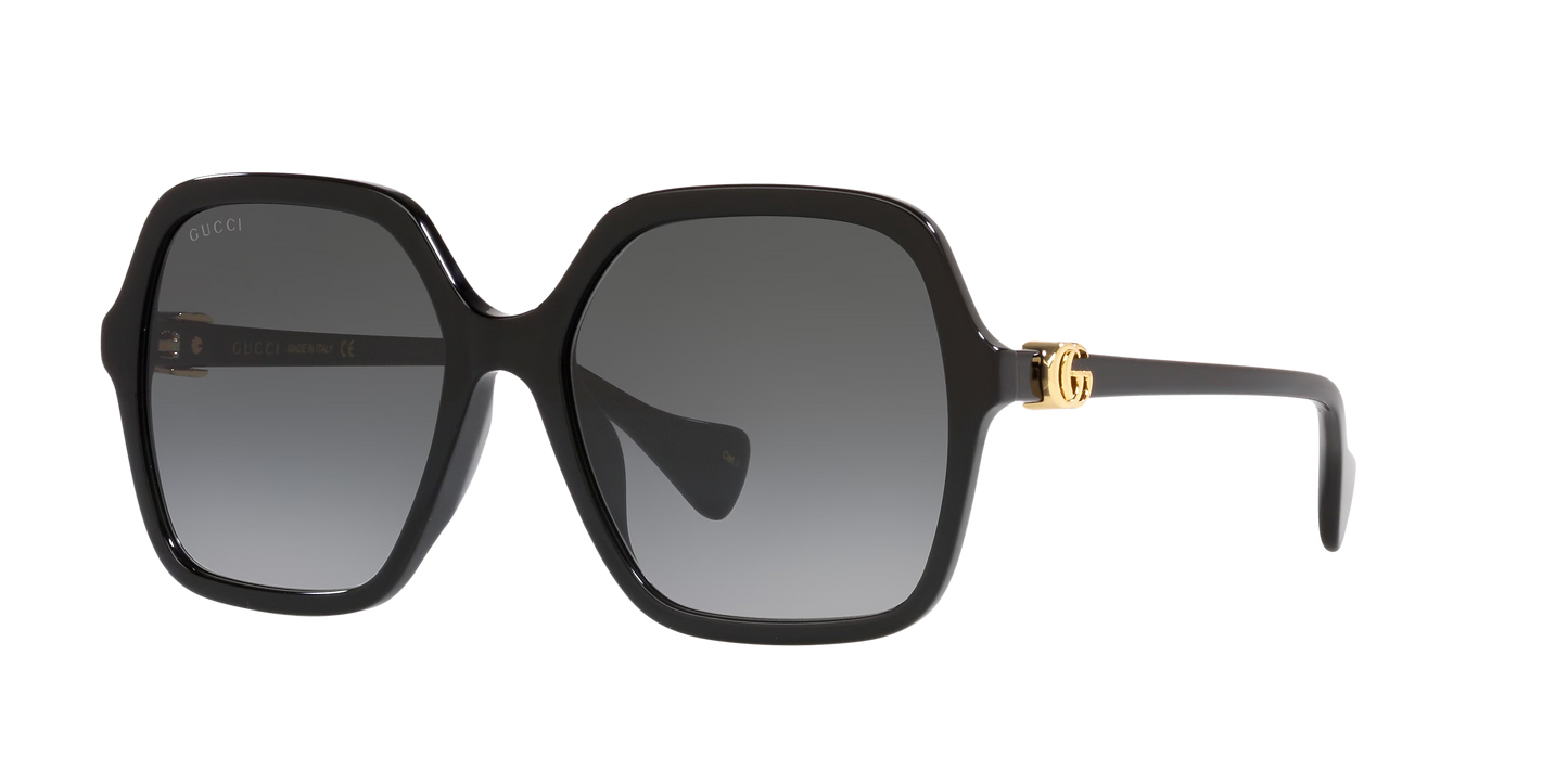 משקפי שמש של גוצ'י שחור-שחור | GUCCI GG1072SA Black-Black