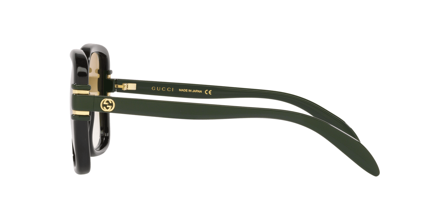 Gucci Sunglasses Black-Green | GUCCI GG1066S Black-Green