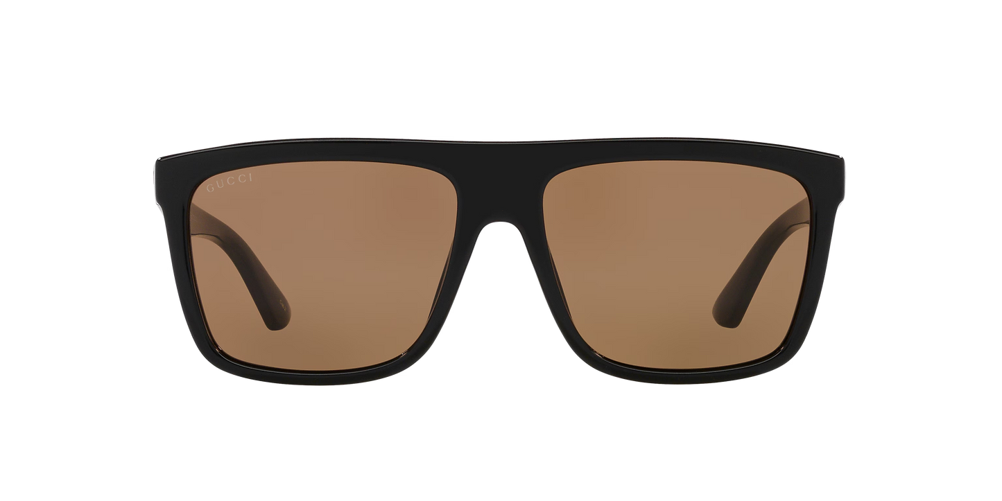Gucci Gold-Brown Sunglasses | GUCCI GG0748S Gold-Brown