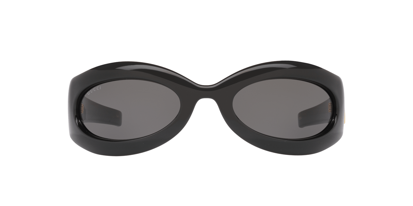 משקפי שמש של גוצ'י שחור-אפור | GUCCI GG1247S Black-Grey