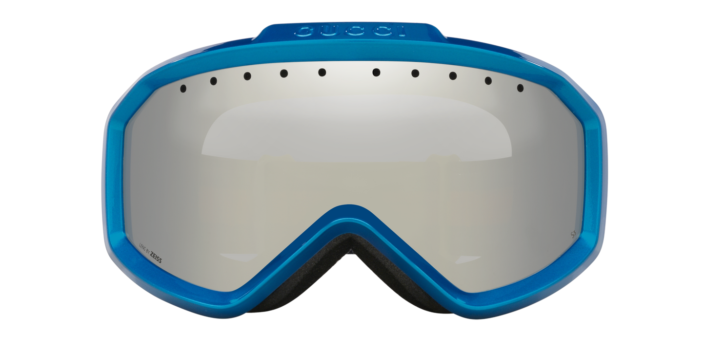 Gucci Blue-Silver Sunglasses | GUCCI GG1210S Blue-Silver