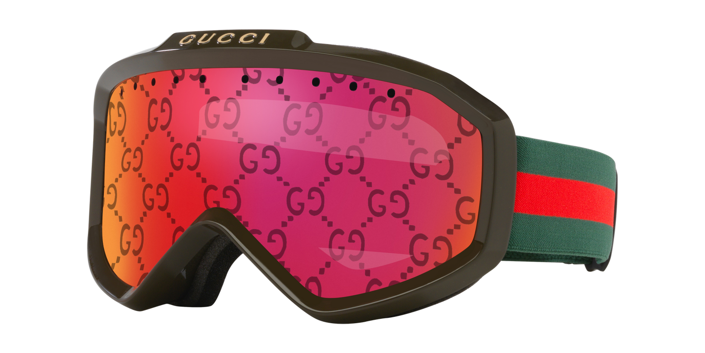 Gucci Green-Red Sunglasses | GUCCI GG1210S Green-Red