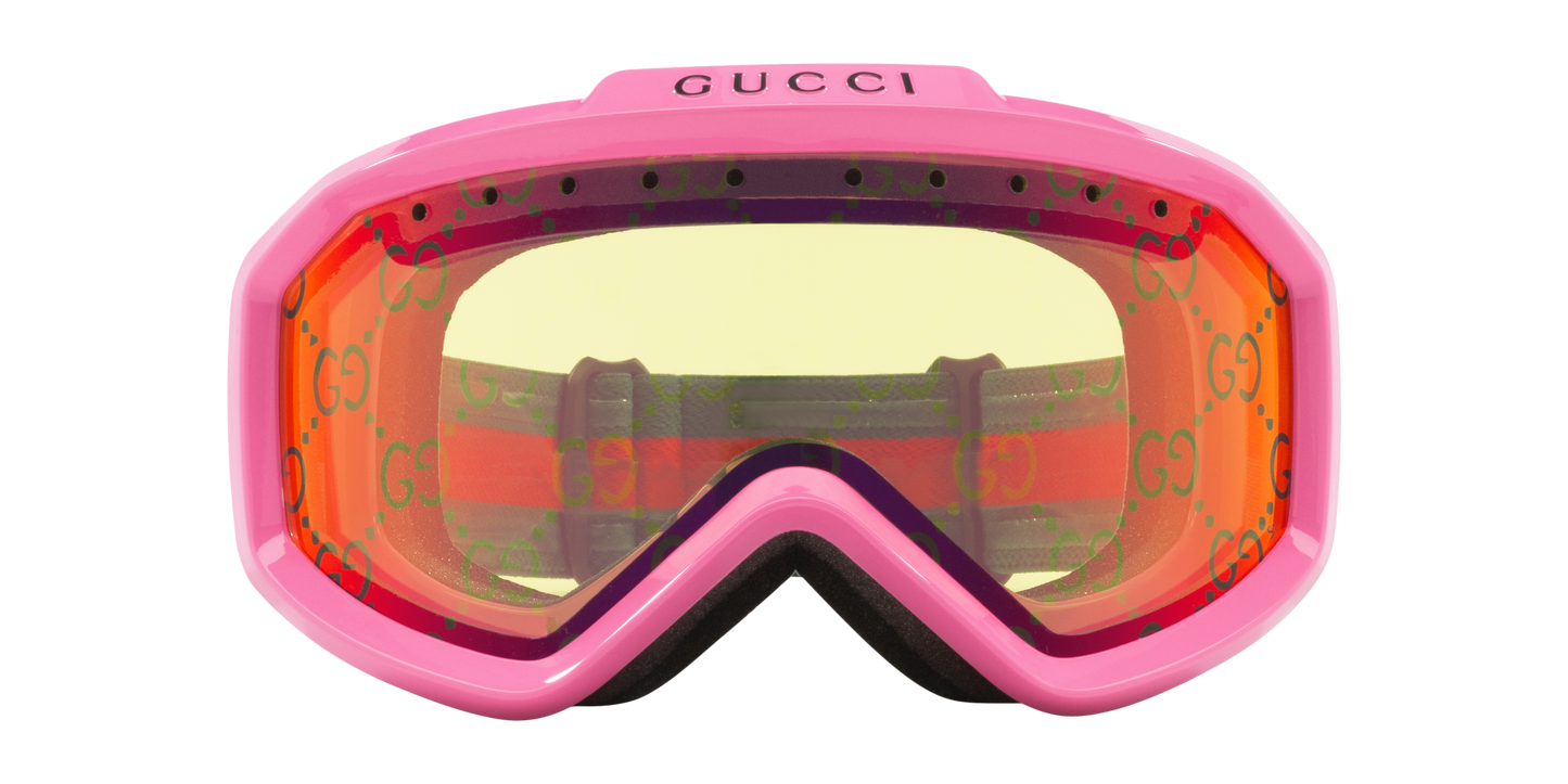 משקפי שמש של גוצ'י ורוד-צהוב | GUCCI GG1210S Pink-Yellow