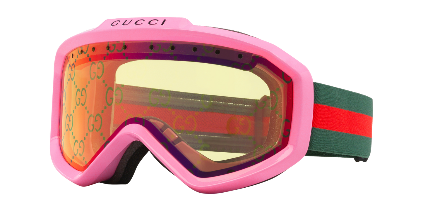 משקפי שמש של גוצ'י ורוד-צהוב | GUCCI GG1210S Pink-Yellow