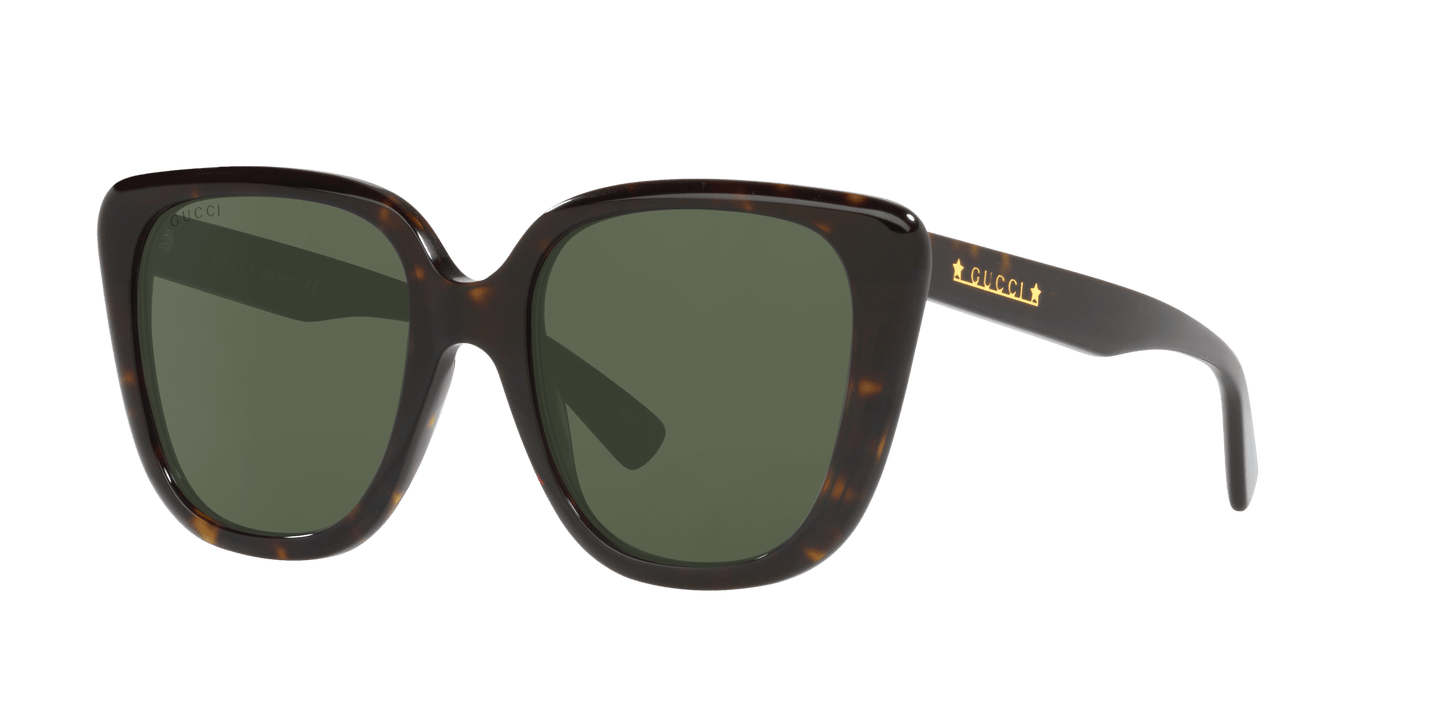 משקפי שמש של גוצ'י בראון-ירוק | GUCCI GG1169S Brown-Green