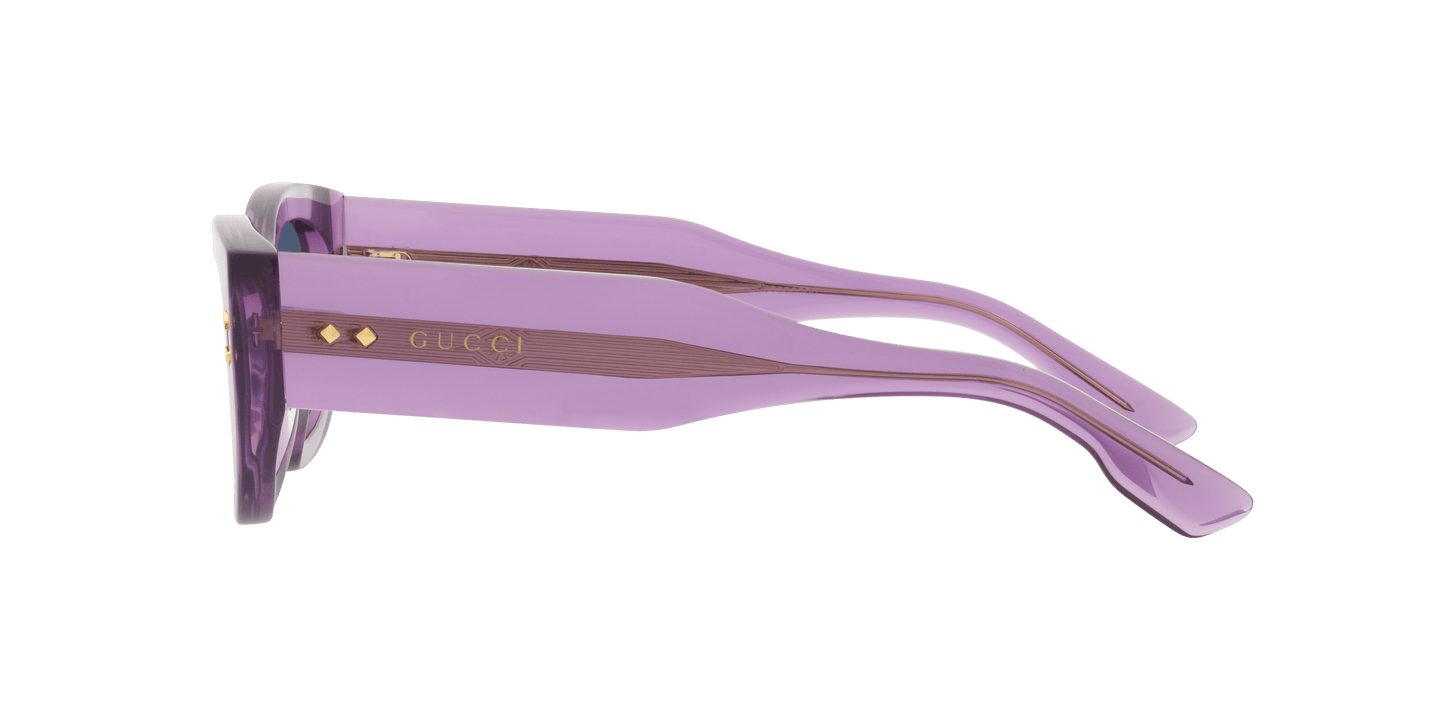 משקפי שמש של גוצ'י סגול-כחול | GUCCI GG1215S Purple-Blue