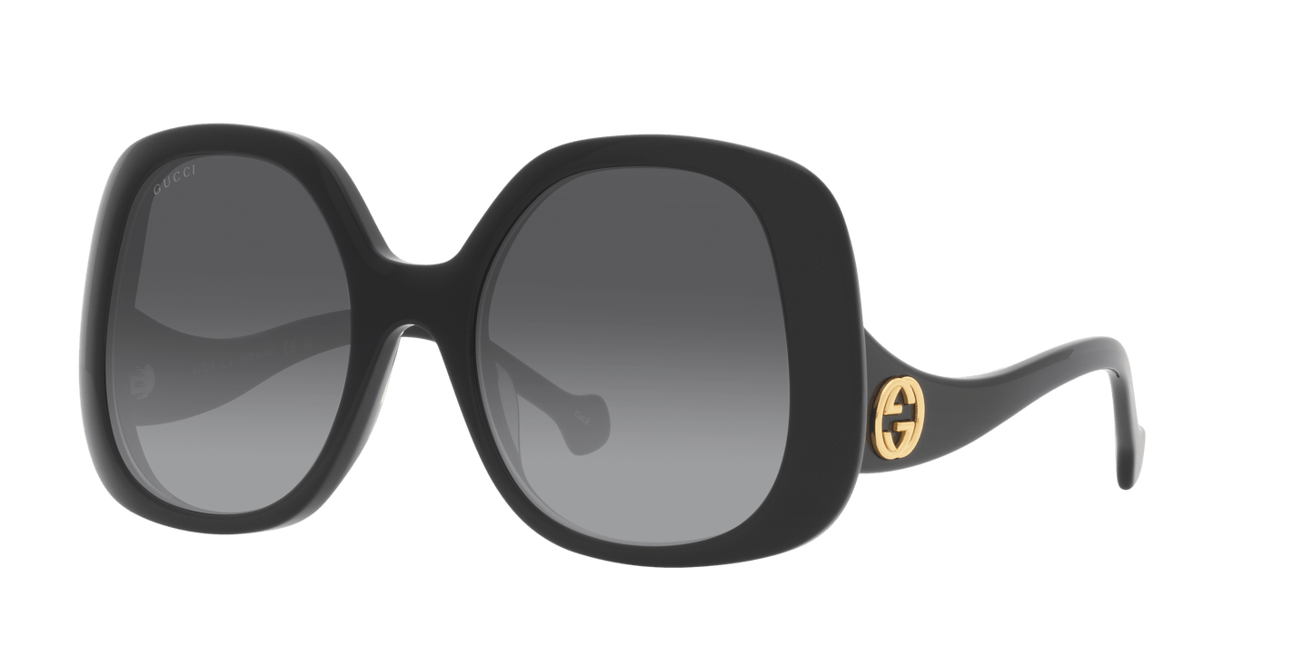 Gucci Sunglasses Black-Grey | GUCCI GG1235S Black-Grey