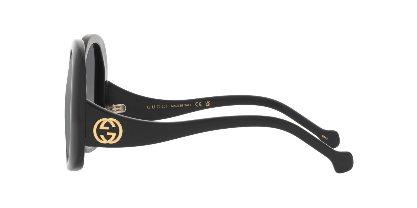 Gucci Sunglasses Black-Grey | GUCCI GG1235S Black-Grey