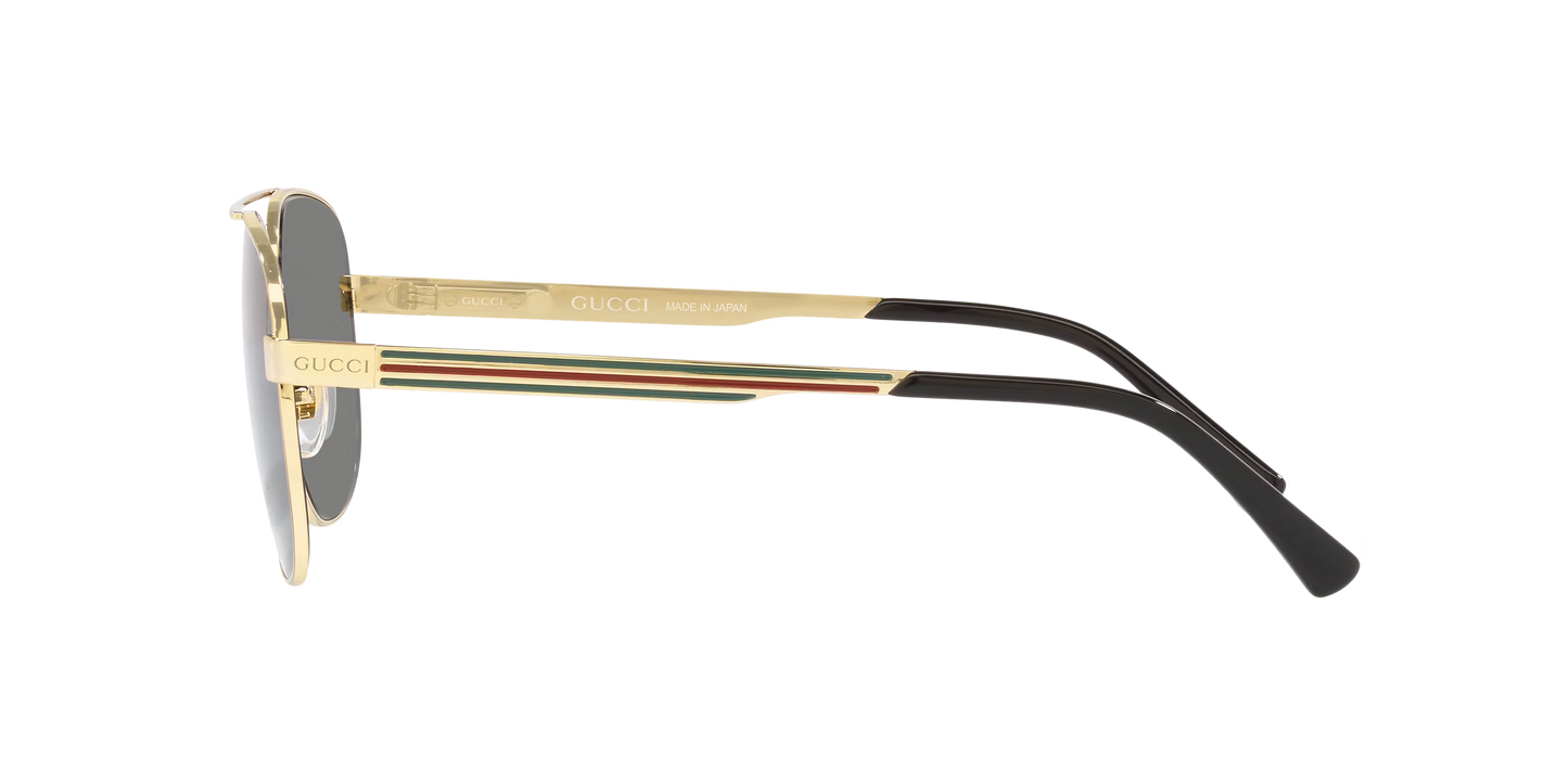 משקפי שמש של גוצ'י זהב-אפור | GUCCI GG1223S Gold-Grey