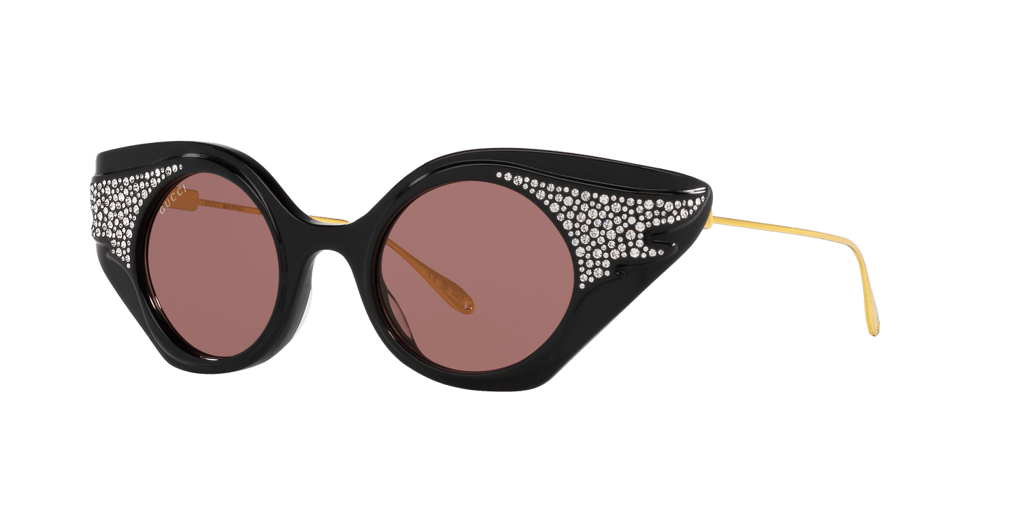 Gucci Sunglasses Black-Brown | GUCCI GG1327S Black-Brown