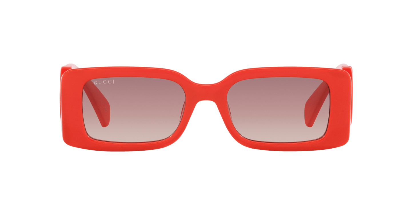 משקפי שמש של גוצ'י אדום-חום | GUCCI GG1325S Red-Brown