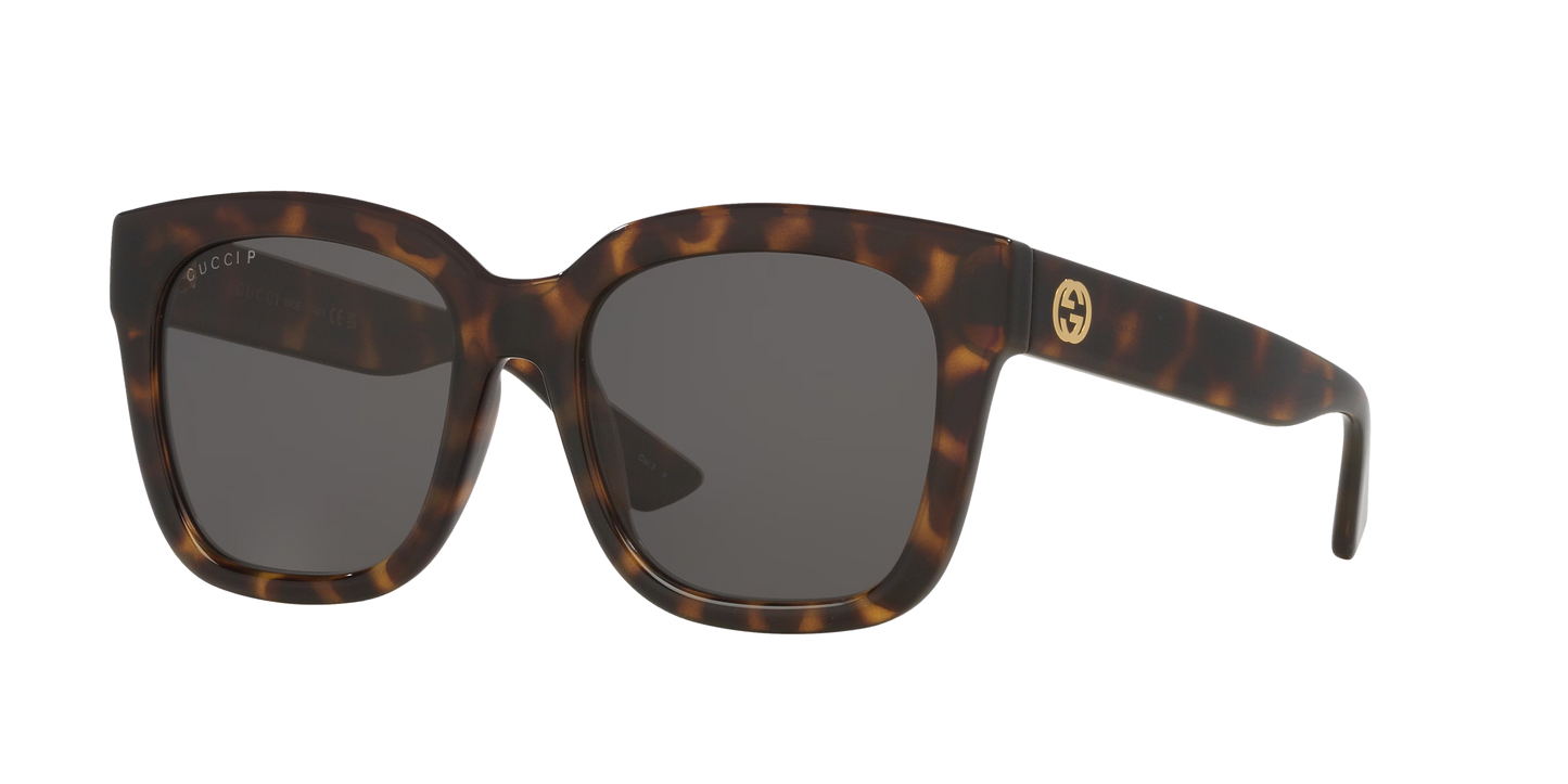 Gucci Tortoise-Brown Sunglasses | GUCCI GG1338S Tortoise-Brown
