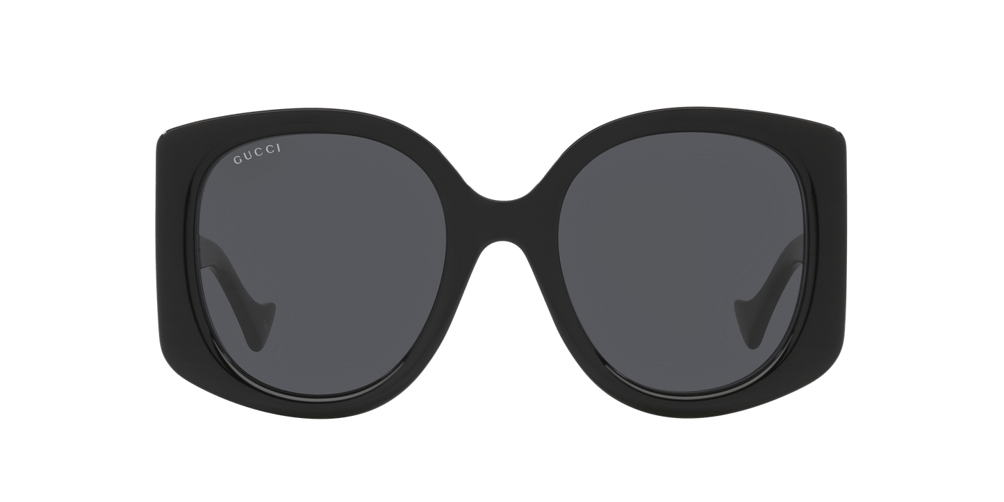משקפי שמש של גוצ'י שחור-אפור | GUCCI GG1257S Black-Grey