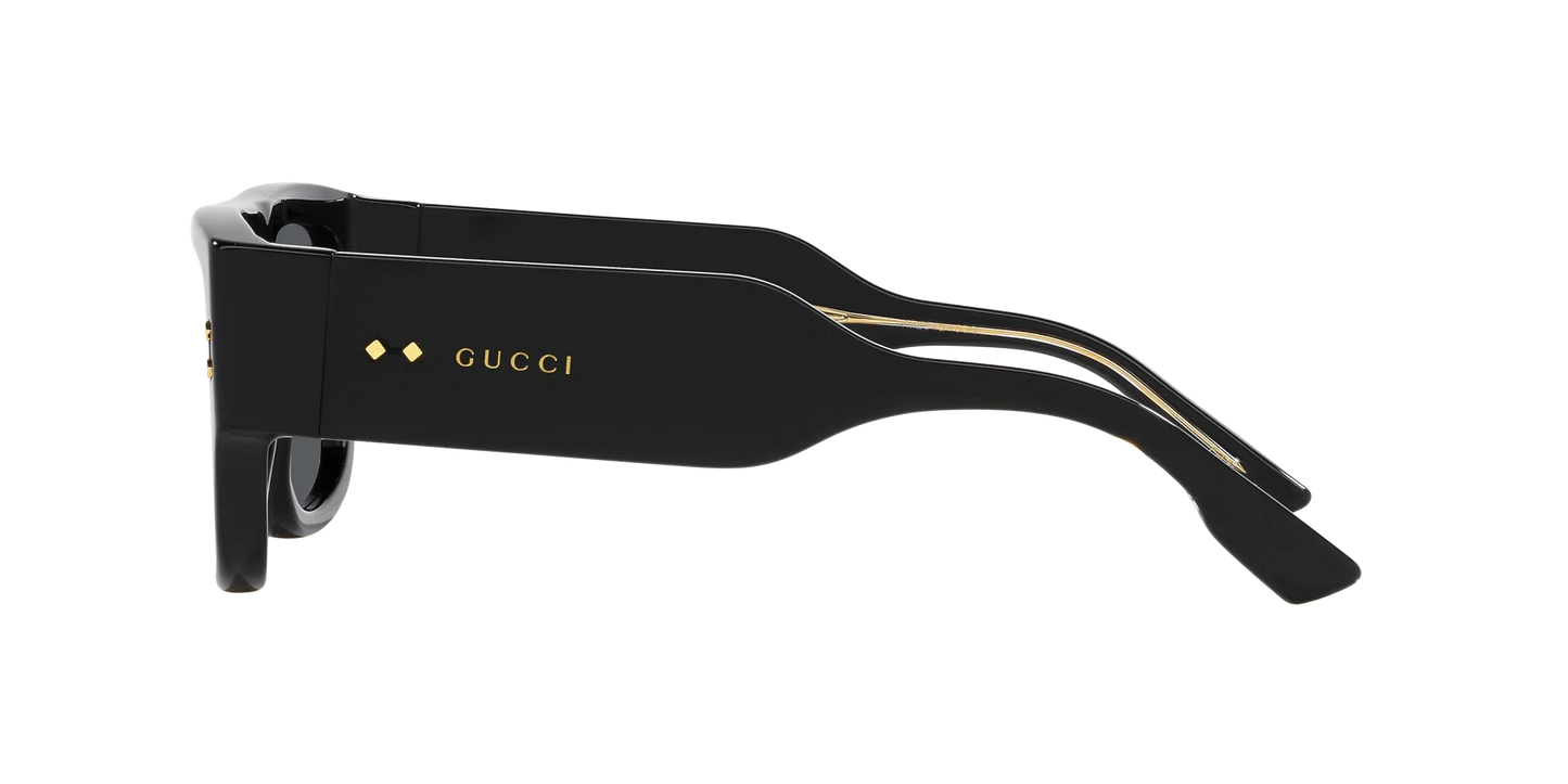 משקפי שמש של גוצ'י שחור-אפור | GUCCI GG1262S Black-Grey