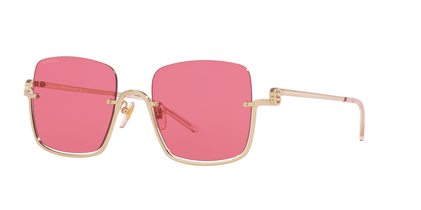 משקפי שמש של גוצ'י זהב-אדום | GUCCI GG1279S Gold-Red