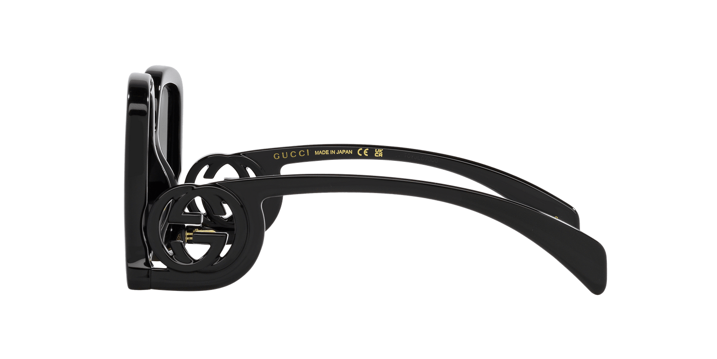 Gucci Sunglasses Black-Grey | GUCCI GG1326S Black-Grey