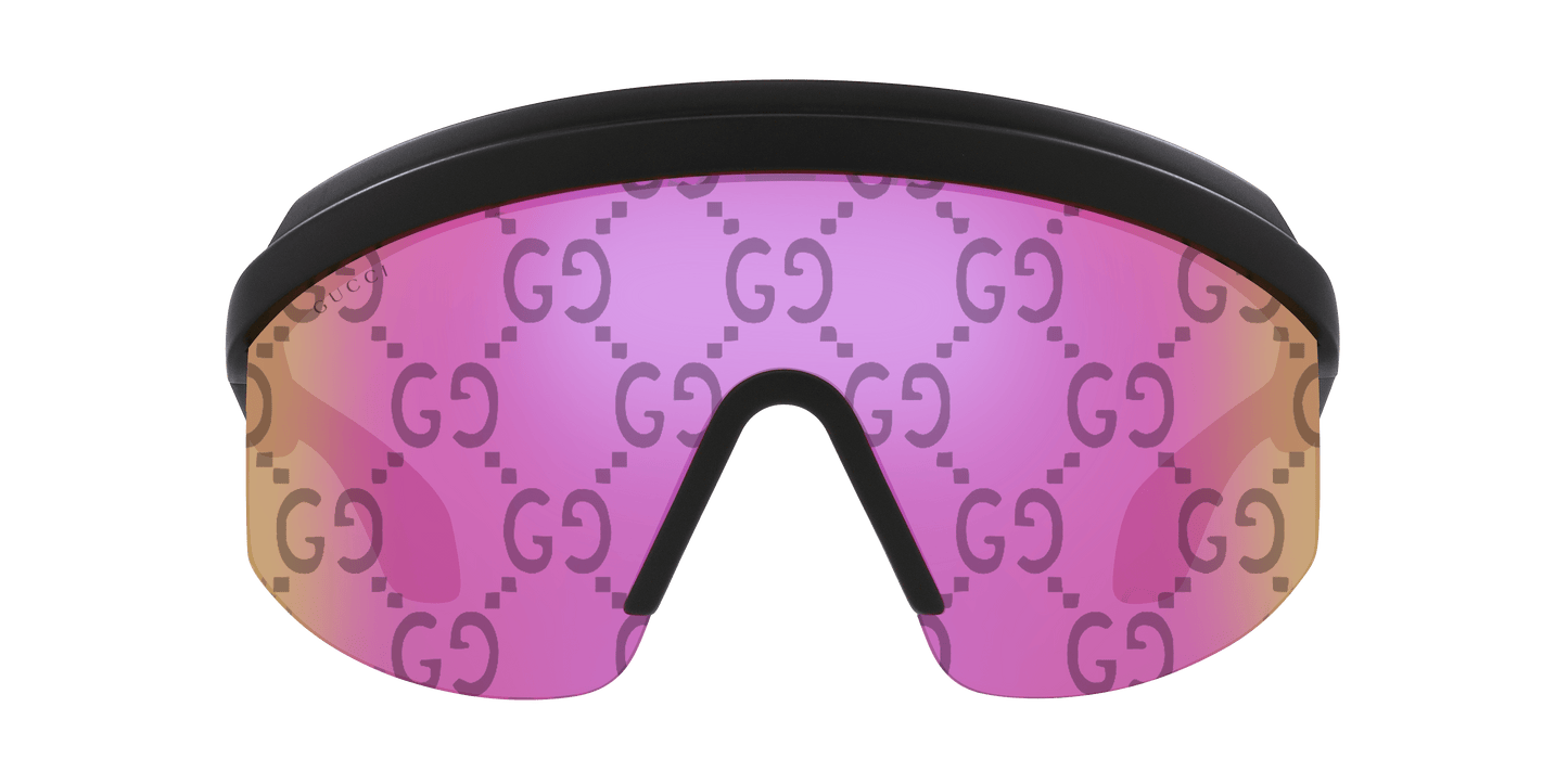 משקפי שמש של גוצ'י שחור-ורוד | GUCCI GG1477S-004 Black-Pink
