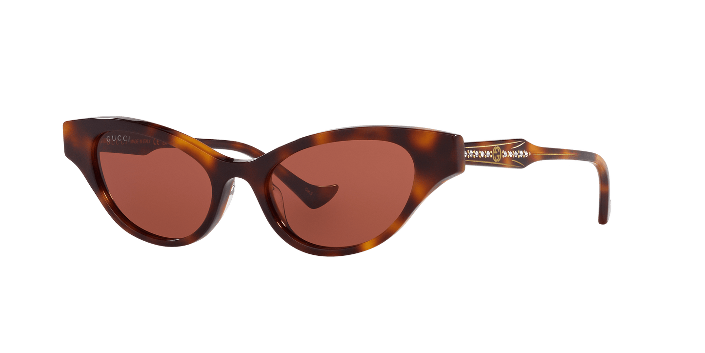 Gucci Tortoise-Red Sunglasses | GUCCI GG1298S Tortoise-Red
