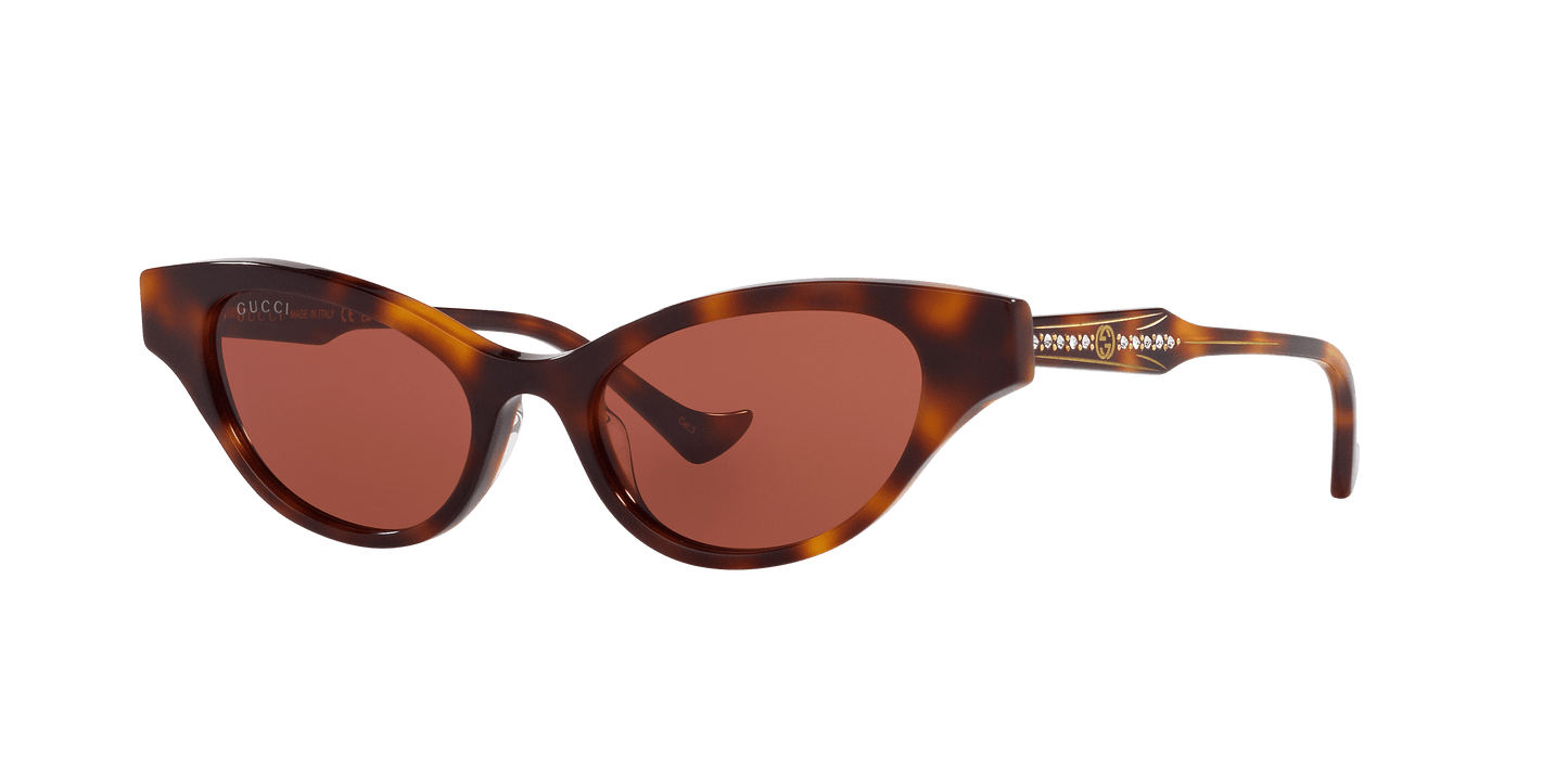 Gucci Tortoise-Red Sunglasses | GUCCI GG1298S Tortoise-Red