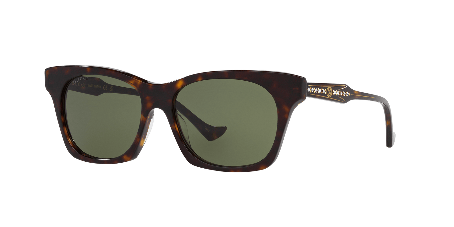משקפי שמש של גוצ'י צב-ירוק | GUCCI GG1299S Tortoise-Green