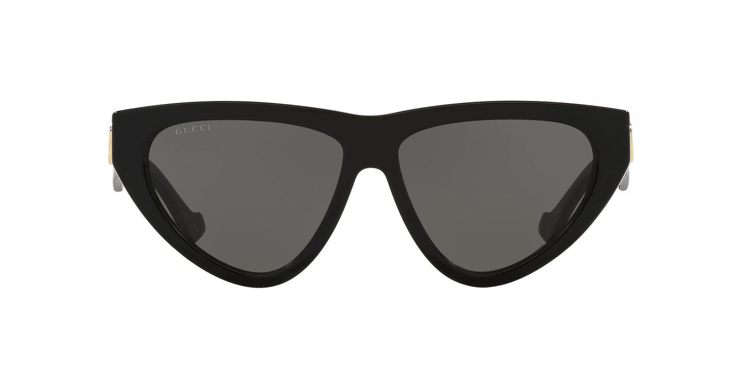 משקפי שמש של גוצ'י שחור-אפור | GUCCI GG1333S Black-Grey