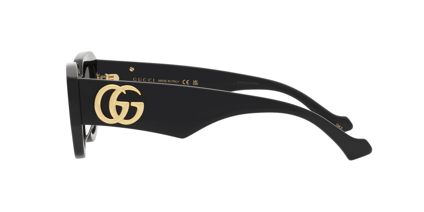 Gucci Sunglasses Black-Grey | GUCCI GG1421S Black-Grey