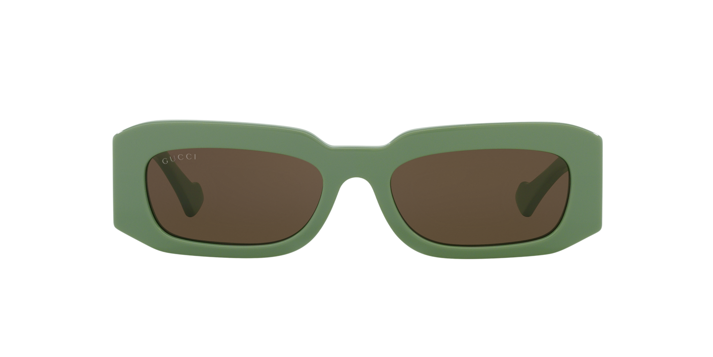 משקפי שמש של גוצ'י ירוק-חום | GUCCI GG1426S Green-Brown