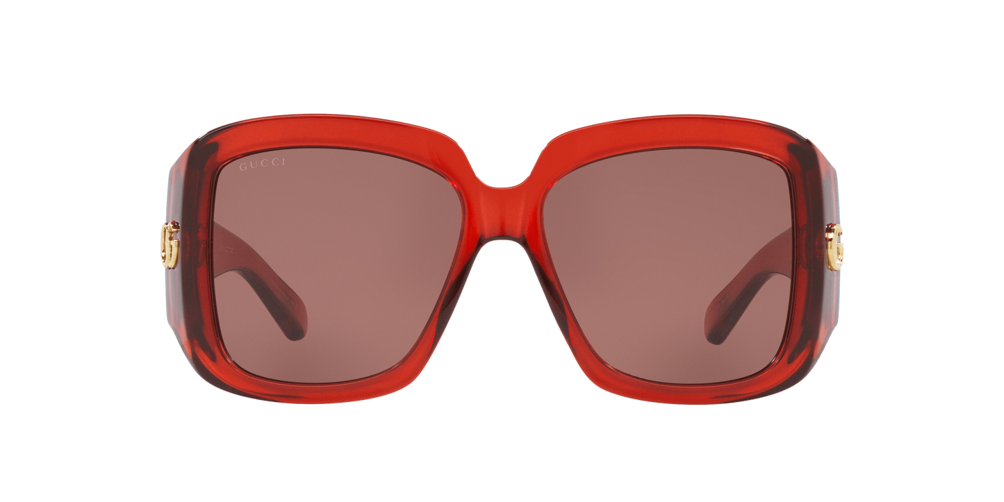 Gucci Sunglasses Burgundy-Brown | GUCCI GG1402S Burgundy-Brown