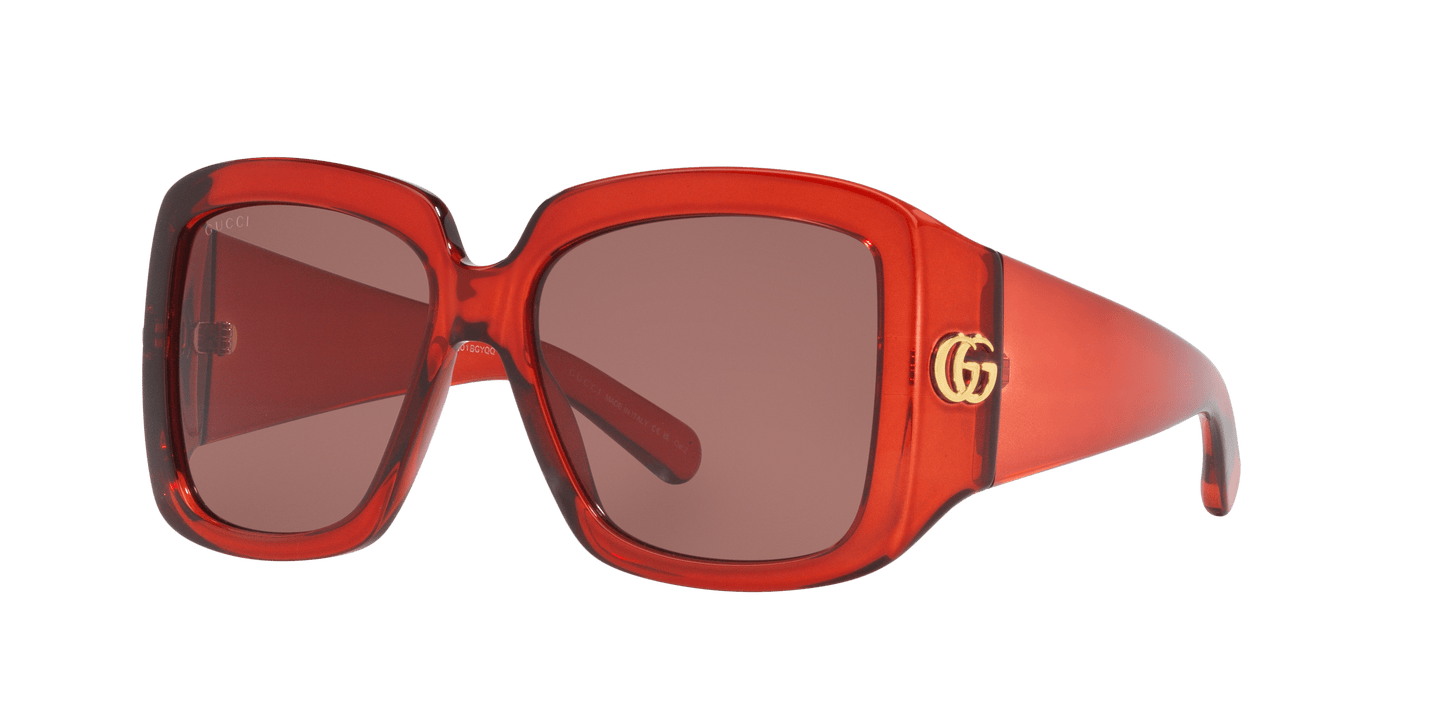 Gucci Sunglasses Burgundy-Brown | GUCCI GG1402S Burgundy-Brown