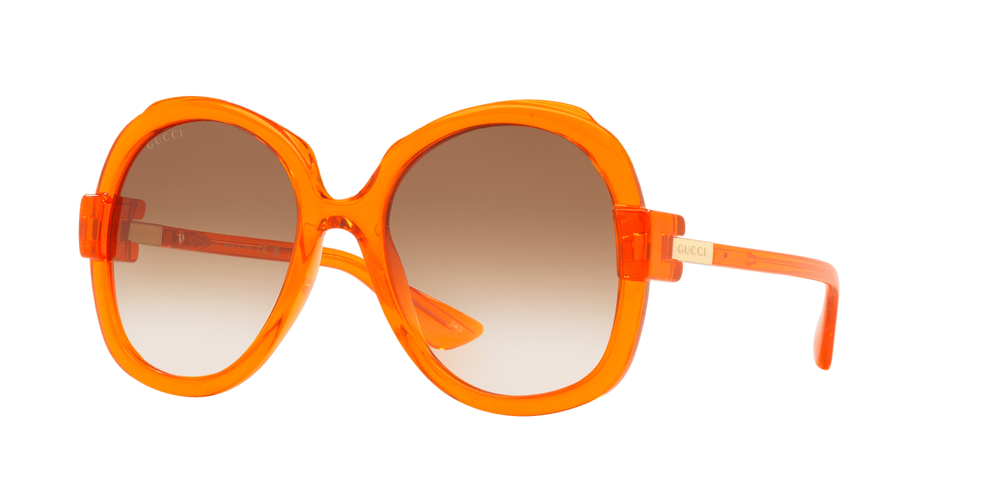 Gucci Sunglasses Orange-Brown | GUCCI GG1432S Orange-Brown