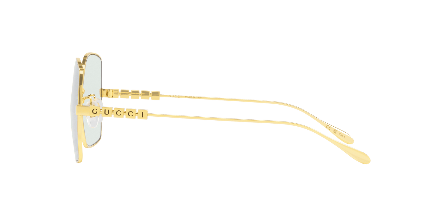 Hebrew | GUCCI GG1434S Gold-Dark Grey