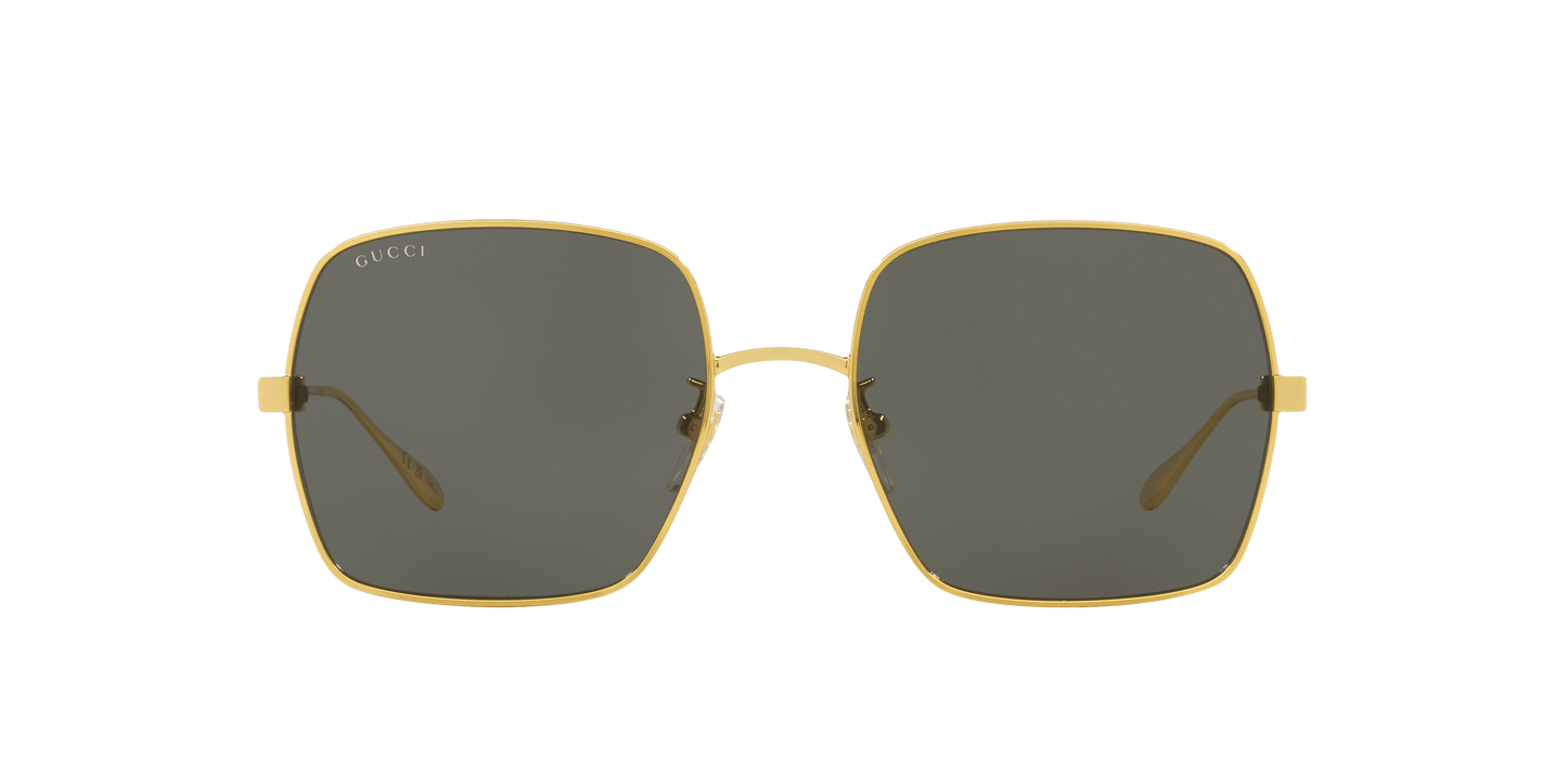 Gucci Gold-Grey Sunglasses | GUCCI GG1434S Gold-Grey